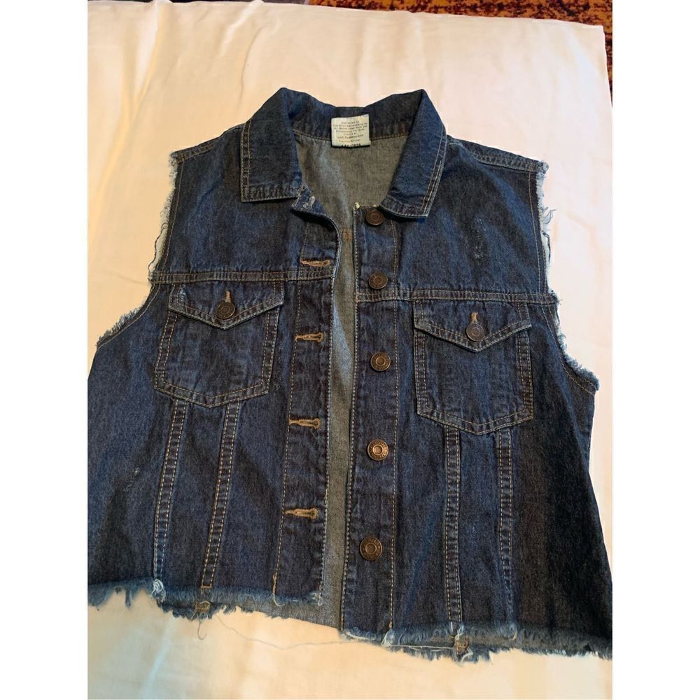 Jeans Vest Shirt